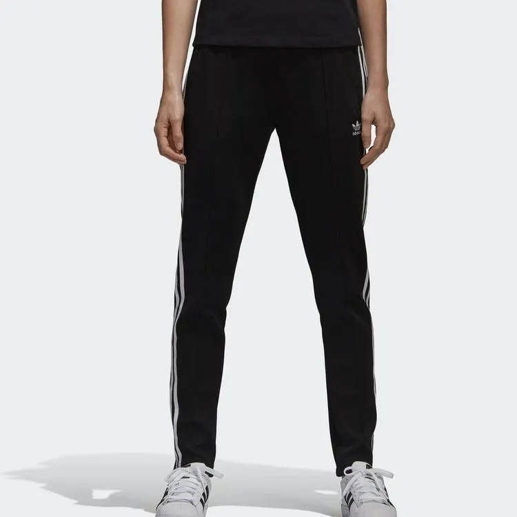 Adidas Women's Sst Track Pants Black/White-3