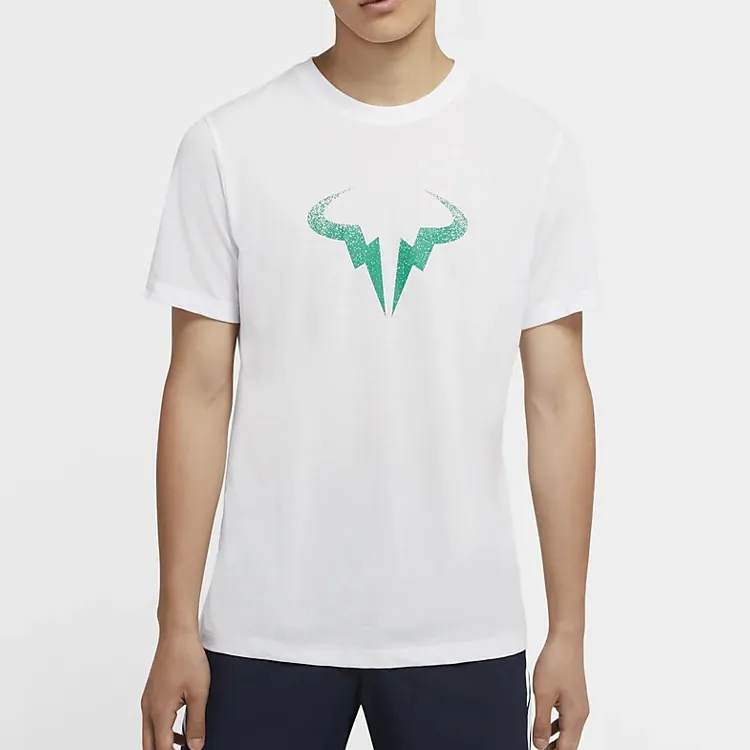 Nike T Shirts Men White-2