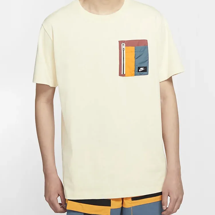 Nike T-Shirts Men Fossil Gray-2