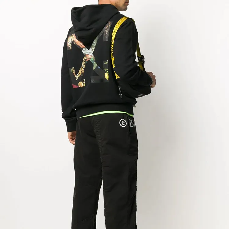 OFF WHITE Pascal Arrow Logo Hoodie-3