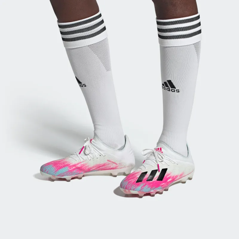 adidas X 19.1 AG Artificial Grass 'White Pink'-6