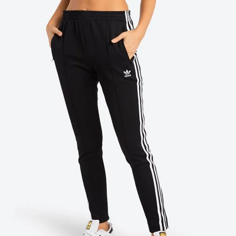 Adidas Women's Sst Track Pants Black/White-5