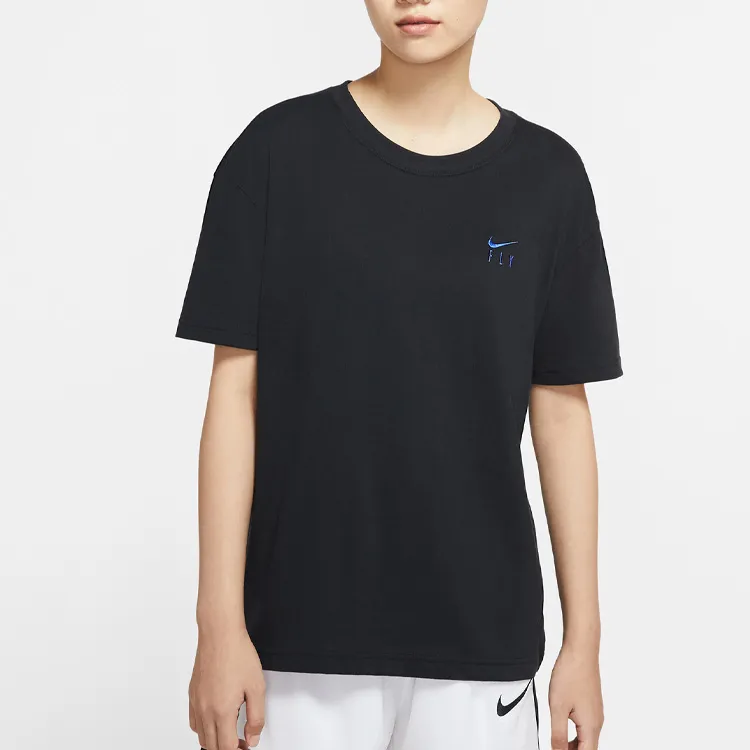 Nike Set in Sleeve T Shirt Women's Black-4
