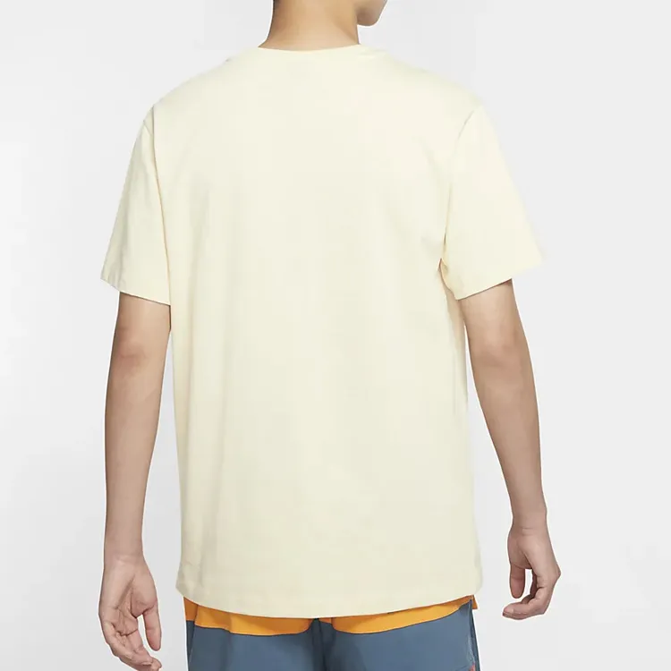 Nike T-Shirts Men Fossil Gray-3