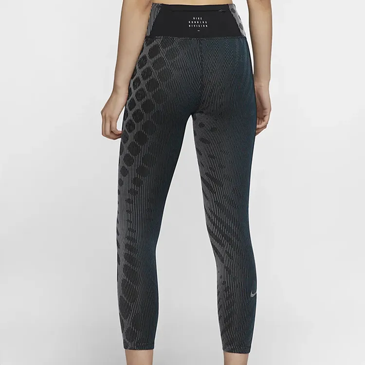 Nike Knitted Sports Pants Women's Abyss Green-4