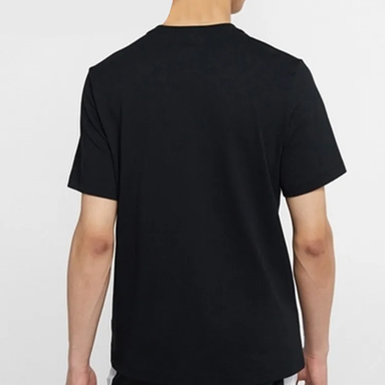 Nike T Shirts Men Black-3