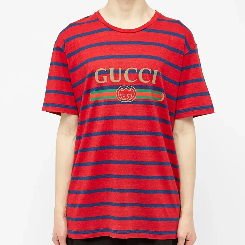 GUCCI T Shirts Men Red-1