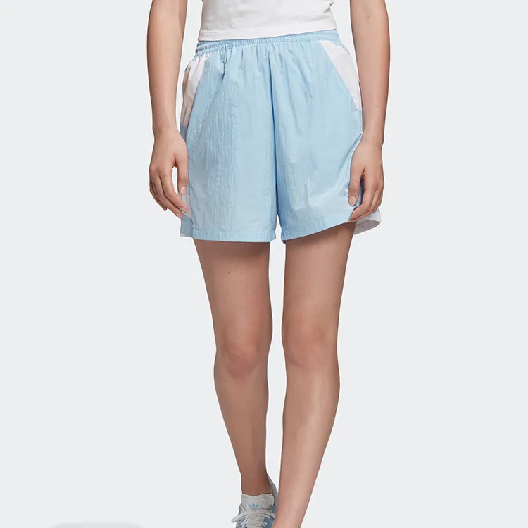 Adidas Originals LRG Casual Shorts Women's Pink/Blue-1