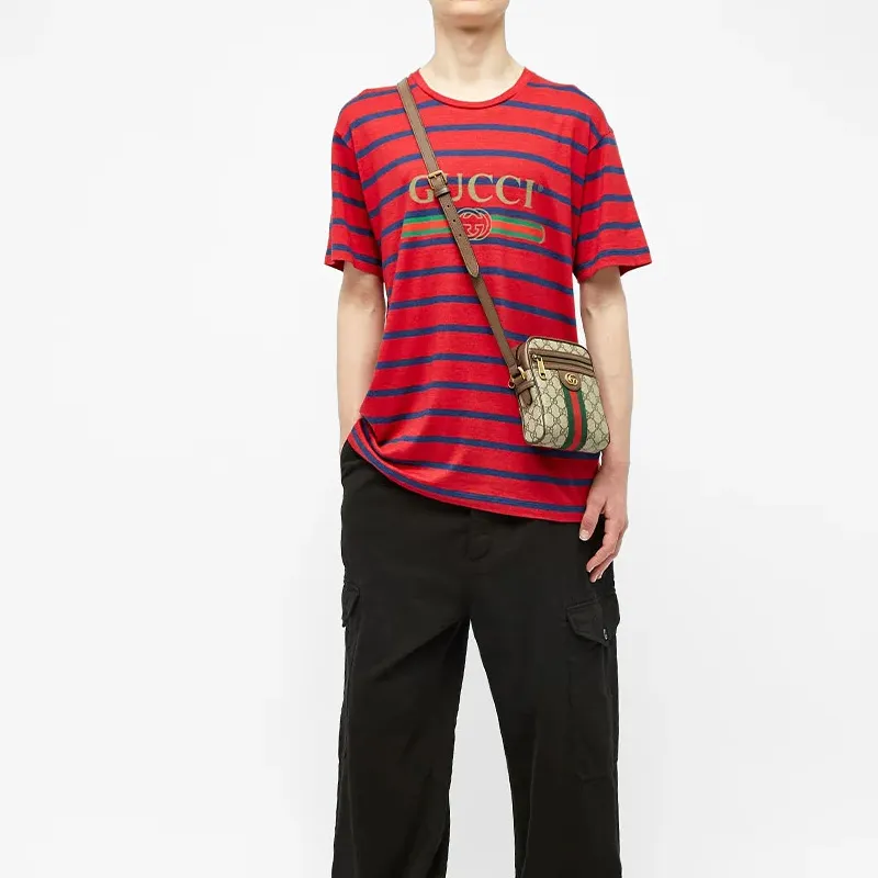 GUCCI T Shirts Men Red-2