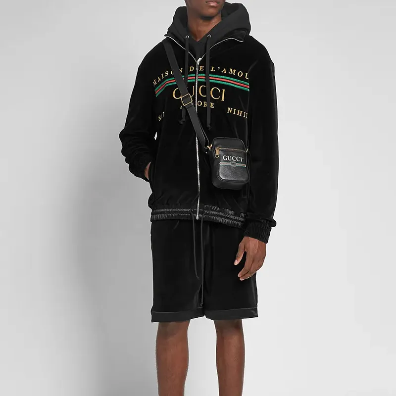 GUCCI Logo Embroidered Jacket-6