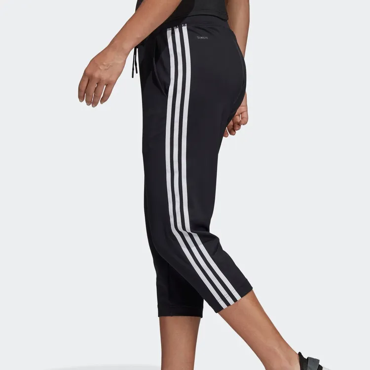 Adidas Knitted Sweatpants Women's Black/White-3