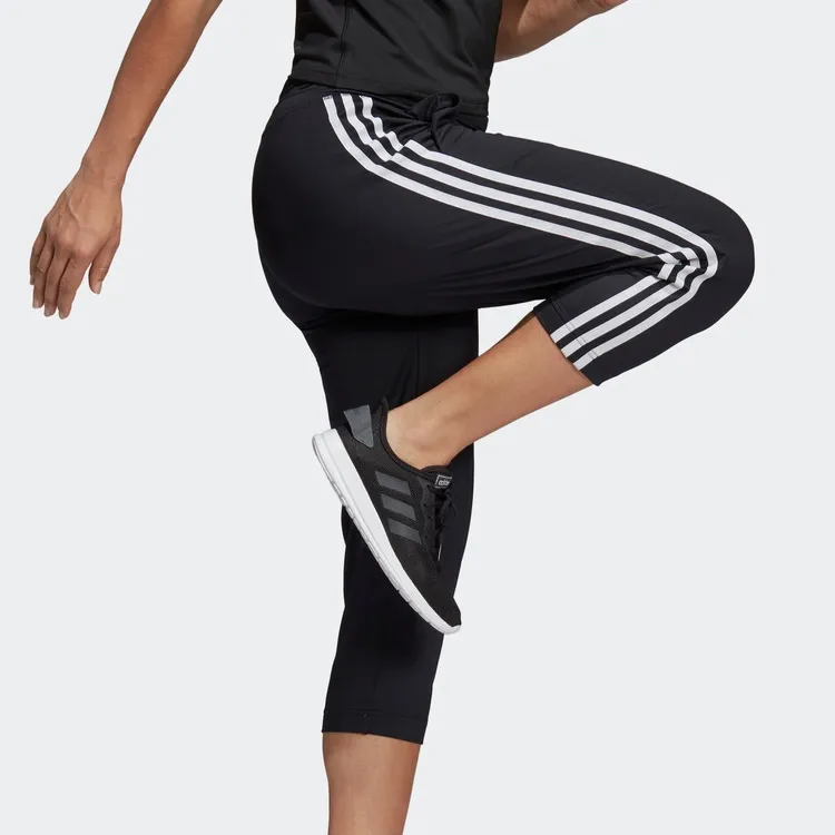 Adidas Knitted Sweatpants Women's Black/White-4
