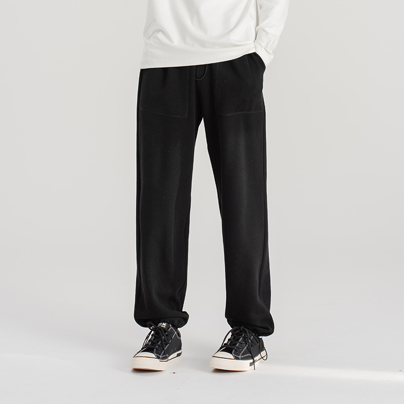 COKEIN Clean Fit Series Knitted Sports Pants Unisex - POIZON