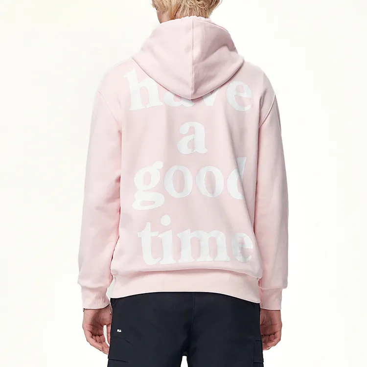 FILA Have A Good Time Collection Sweatshirts Unisex Shy Bride Pink-4