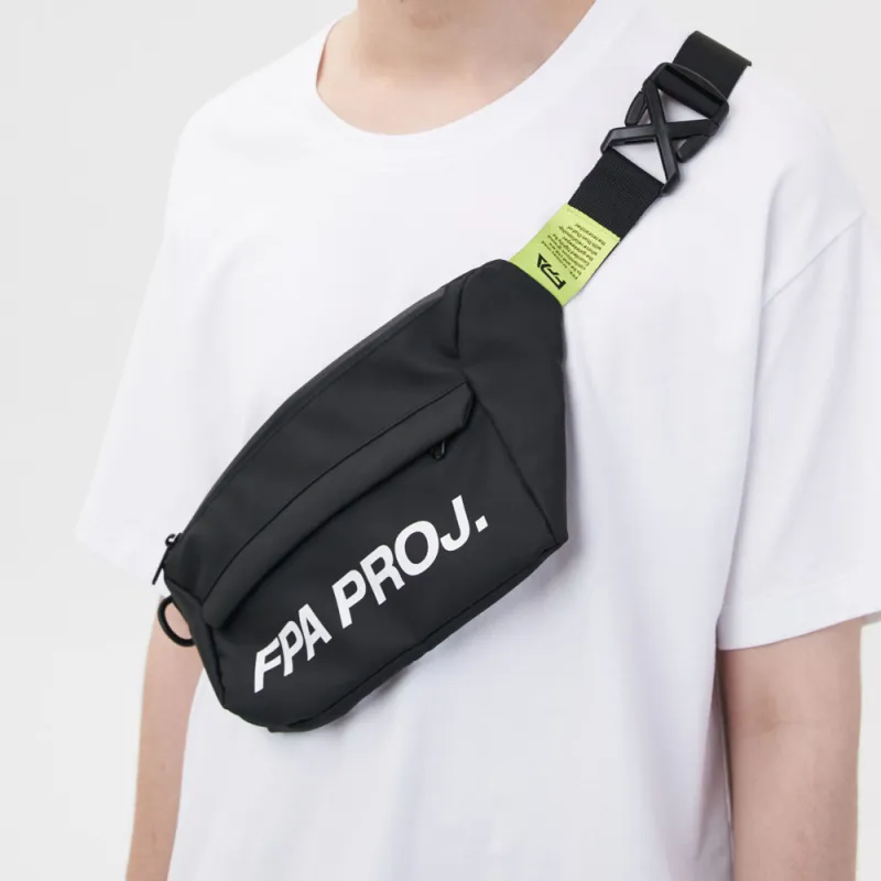 FPA Polyester Fanny Pack Regular Unisex Black/White-2