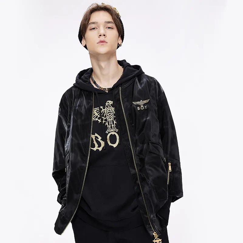Boy London Jacket Fall Unisex Black-5