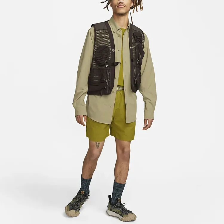 Nike Casual Shorts Men Olive-1