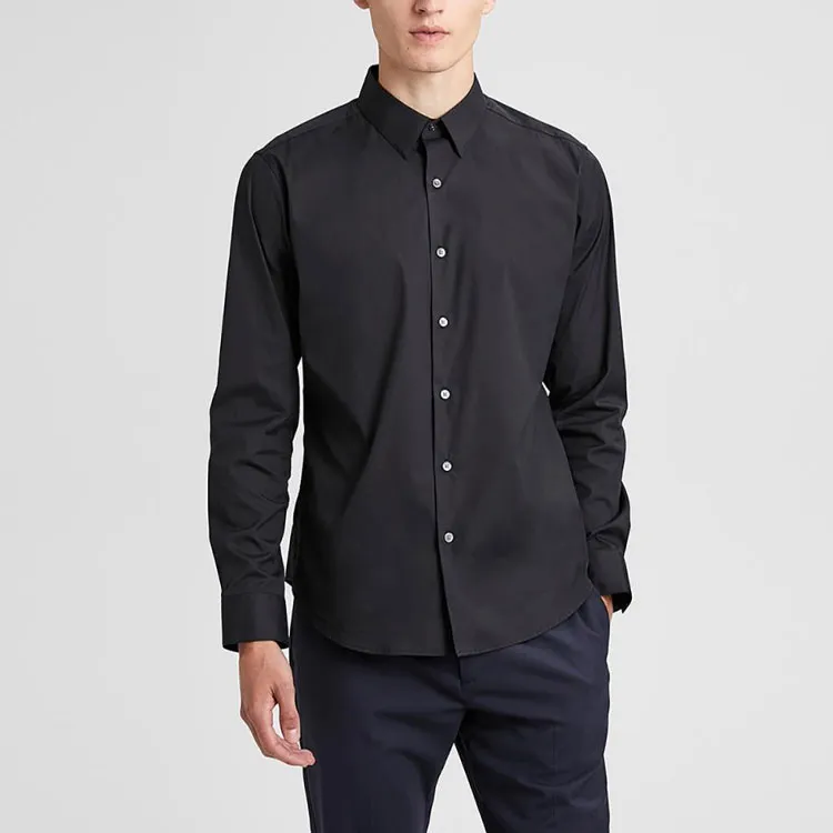 THEORY Sylvain Cotton Shirt-1