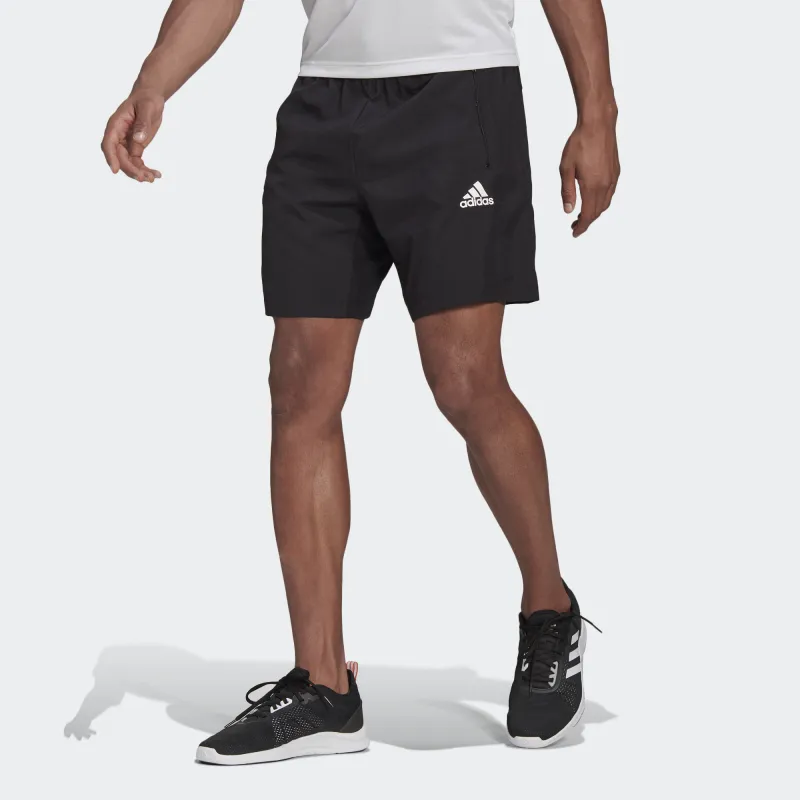Adidas Free Shipping With AdiClub Aeroready Designed To Move Woven Sport Shorts-2