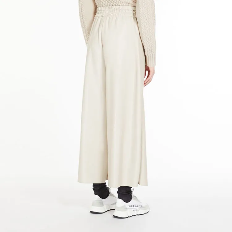 WEEKEND MaxMara Casual Pants Women's Beige-3