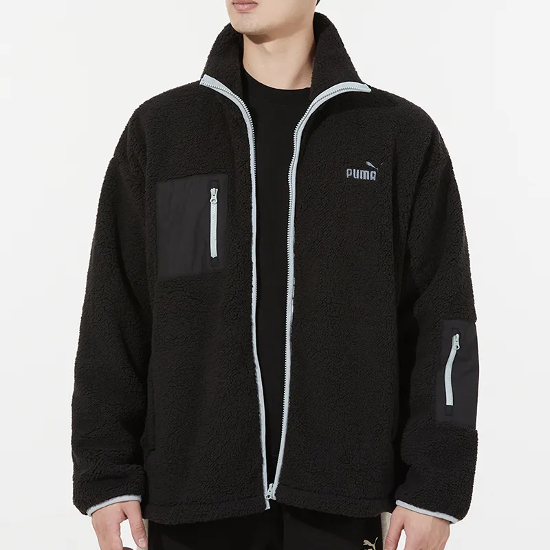 PUMA Jackets Men Black-2
