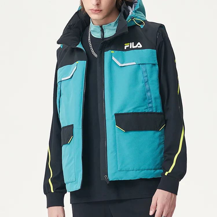 FILA FUSION STREET SPORT Vest Men's Business Blue-4