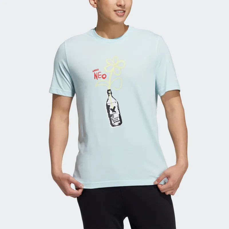 Adidas Neo T Shirt Men's Mint Green-1