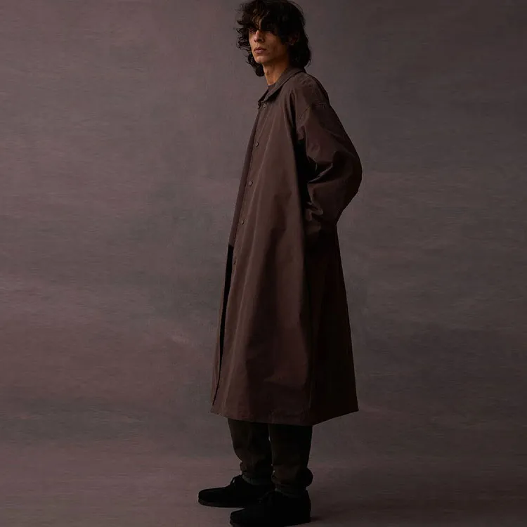 Fear Of God Essentials Twill weave Single breasted Coat-4