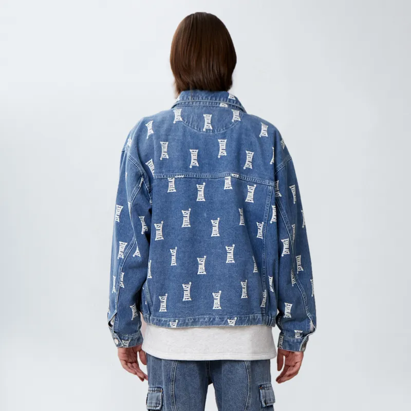 Everlast Denim Jacket Unisex Denim Blue-2