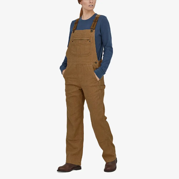 Patagonia Iron Forge Hemp Overalls Women's Light Brown/Coriander Brown-1