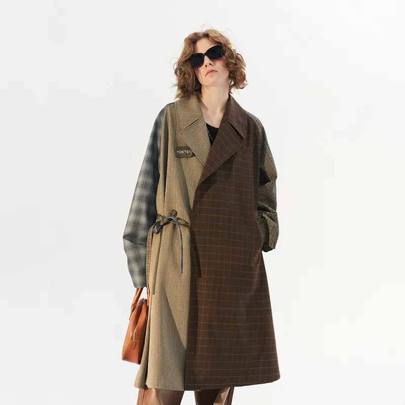 MODITEC Trench Coats Unisex Dark Brown-2