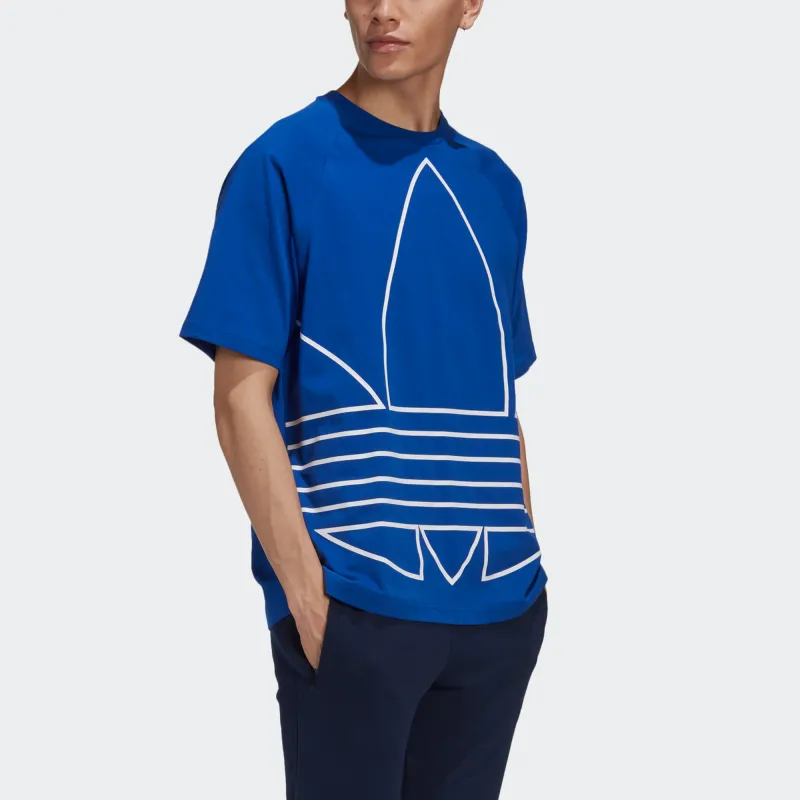 Adidas Originals Raglan Sleeve T Shirt Men's Blue-4
