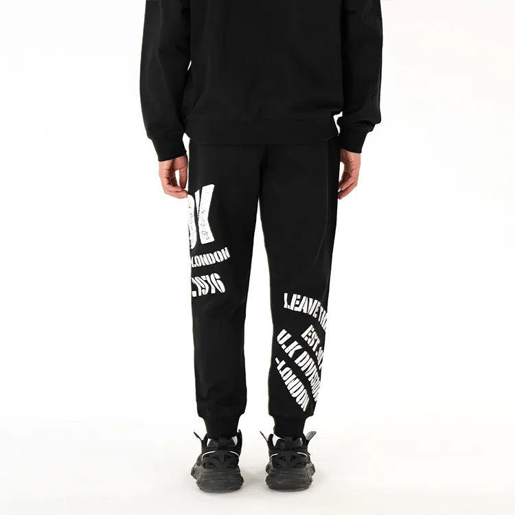 Boy London Knitted Sweatpants Unisex Black-3