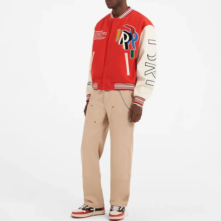 REPRESENT Initial Varsity Jacket-2