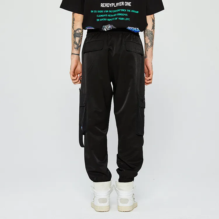 DEFINEX Casual Pants Men's Black-3