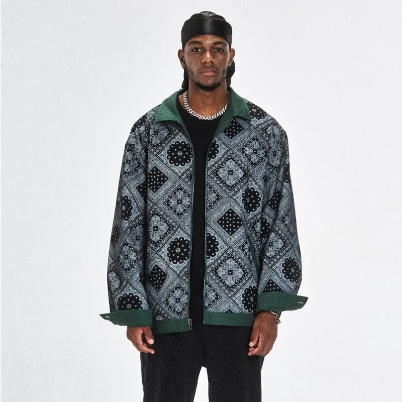 FORHUG Jackets Unisex Green-6