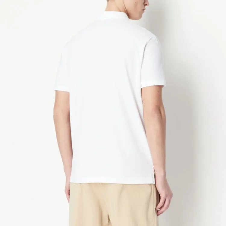 ARMANI EXCHANGE Polo Shirts Men White-5