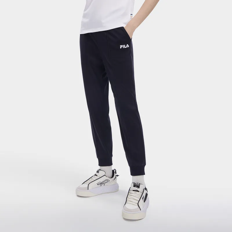 FILA Knitted Sweatpants Women's Legend Blue-2