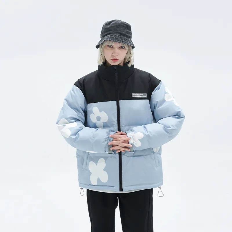 HARSH AND CRUEL Puffer Jackets Unisex-13
