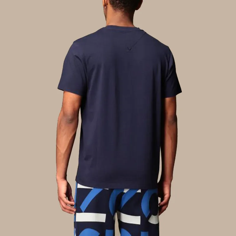 KENZO Classic Tiger Head SS22 T Shirt Men's Navy-3