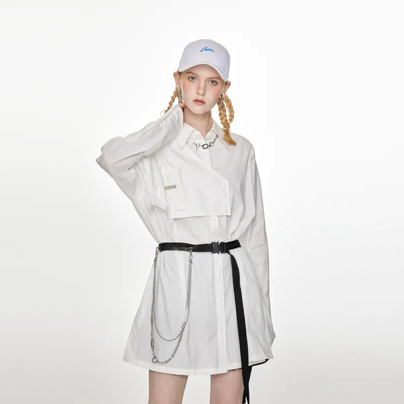 Guuka Shirts Women's White-3