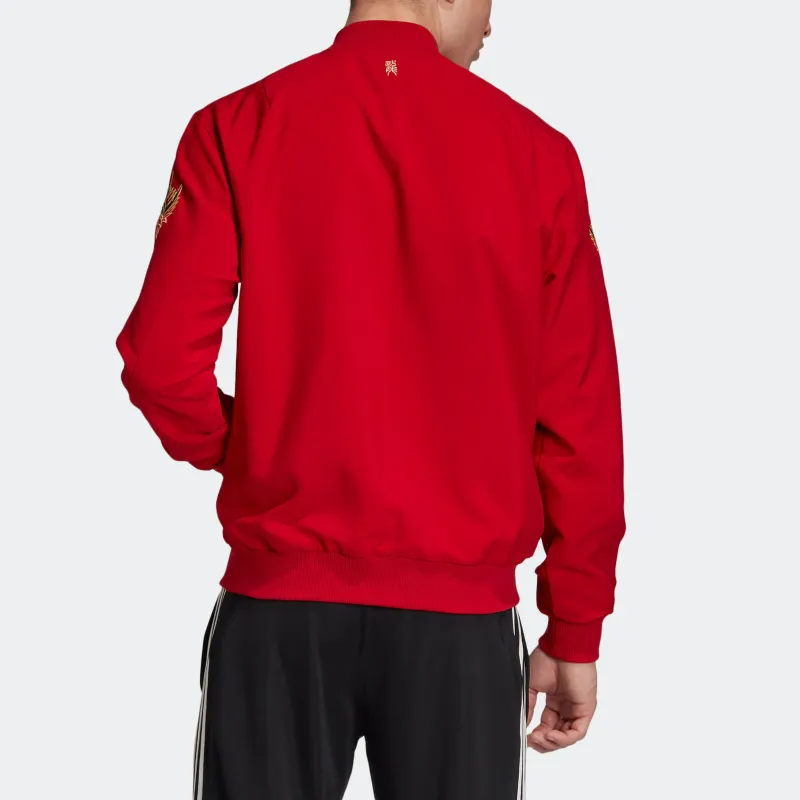 Adidas MUFC Jackets Men Red-4
