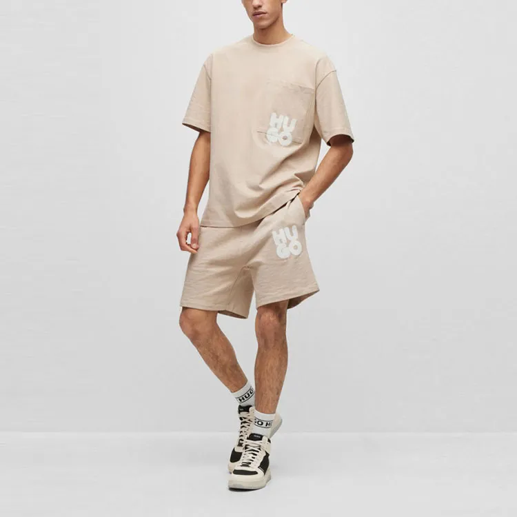 HUGO BOSS SS23 Casual Shorts Men's Light Beige-1