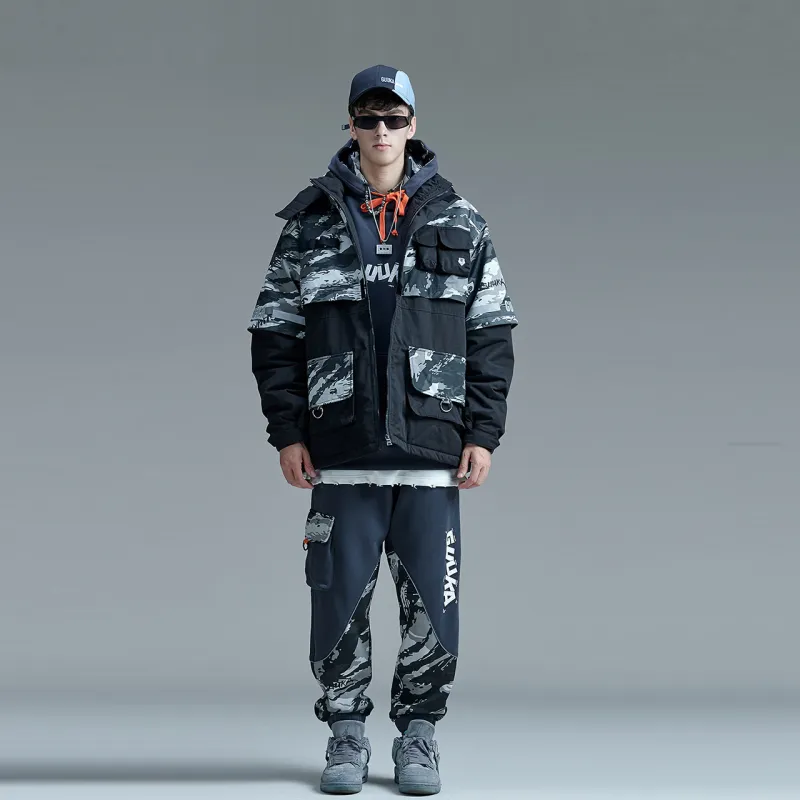Guuka Puffer Jacket Men's Black-2