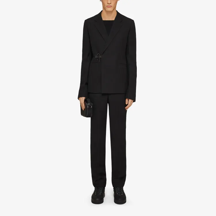 Givenchy U Lock Long Sleeved Tailored Blazer-1