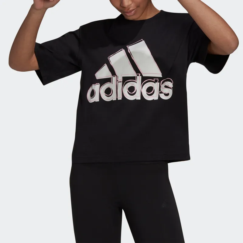 Adidas Crop Tops Women's Black-1