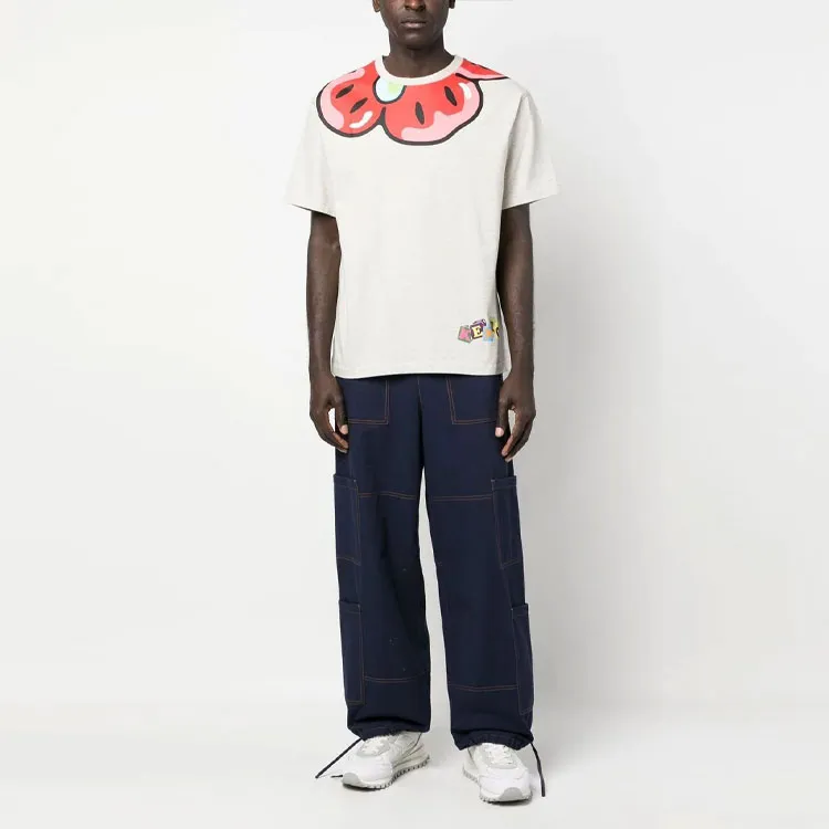 KENZO Boke Graphic Print Oversized T Shirt-1