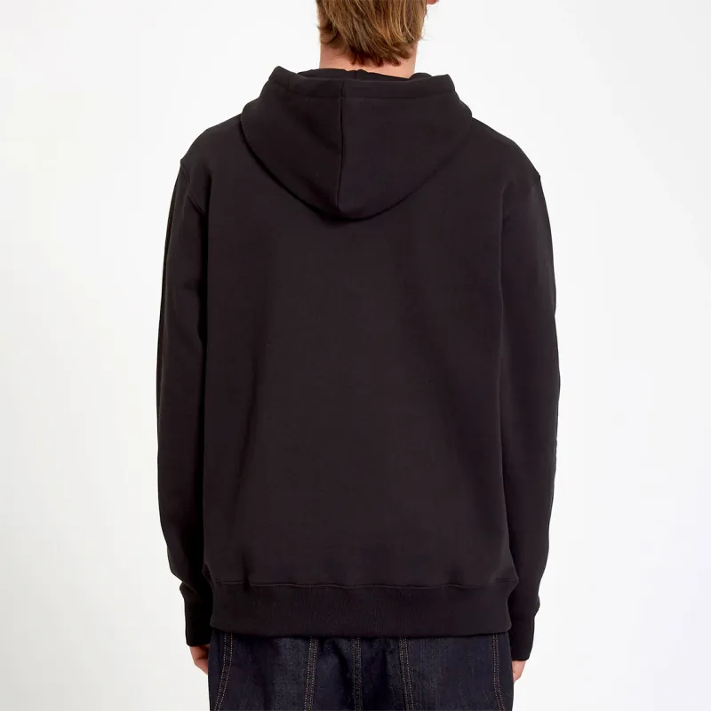 VOLCOM Moderate Hooded Fitted Regular Sweatshirt Unisex Black-4