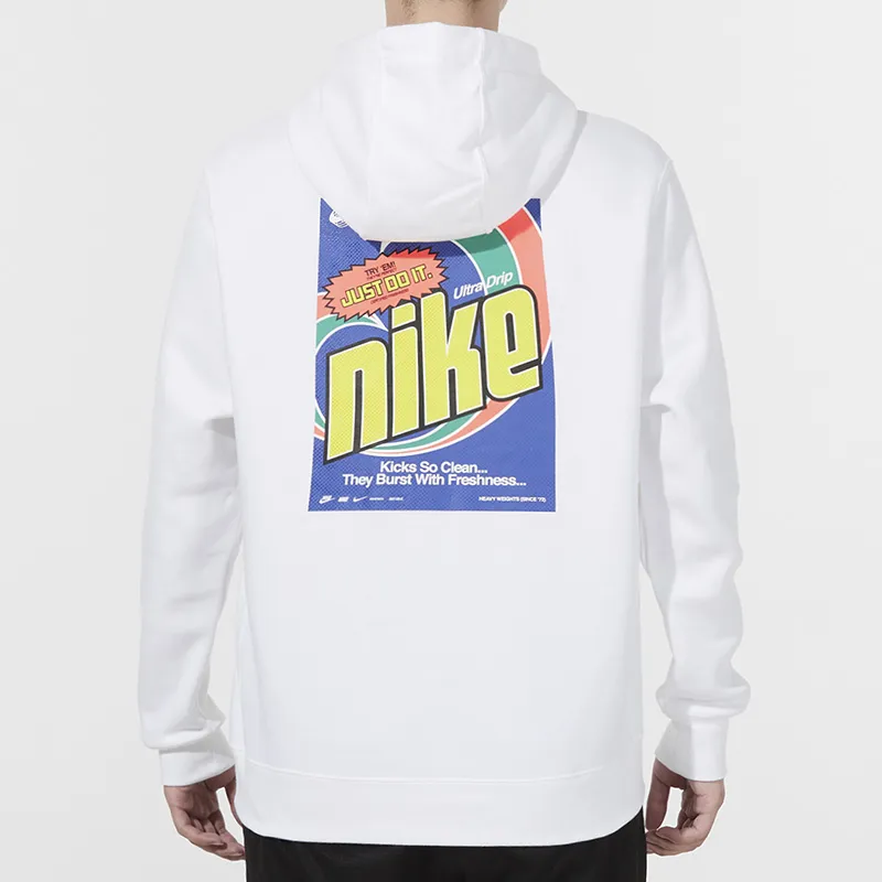 Nike Sportswear Keep It Clean Casual Sports Pullover Fleece Lined-3