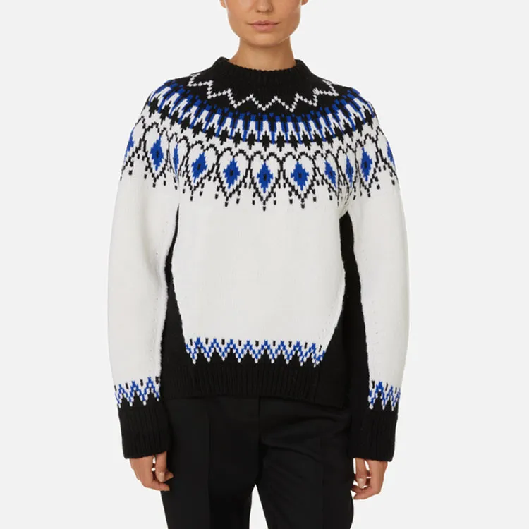 Alexander McQueen Fair-isle Intarsia Wool Jumper-2